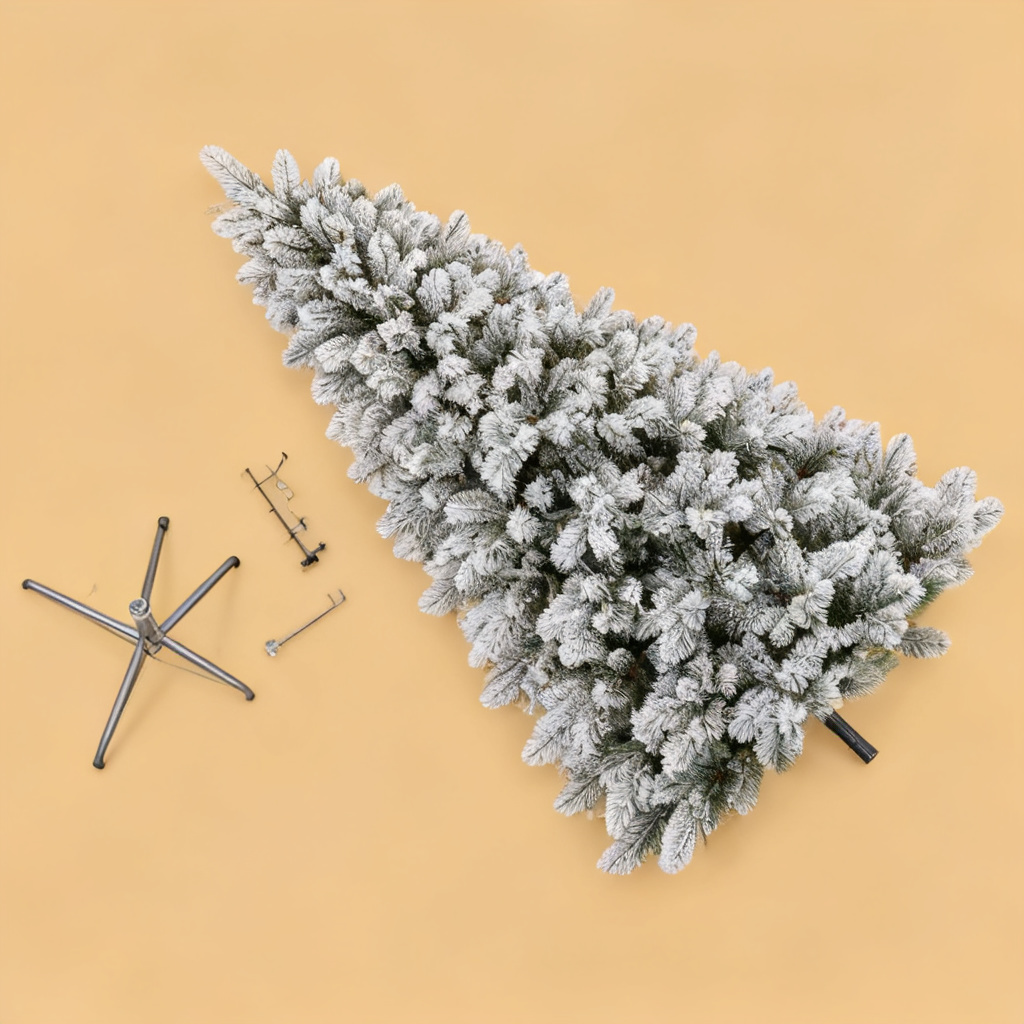 ROOSKEM® Unlit Snow-Flocked Artificial Christmas Tree — shoppilot-38b69e27-f7a8-4aad-b362-49cb8750ed84 — 5