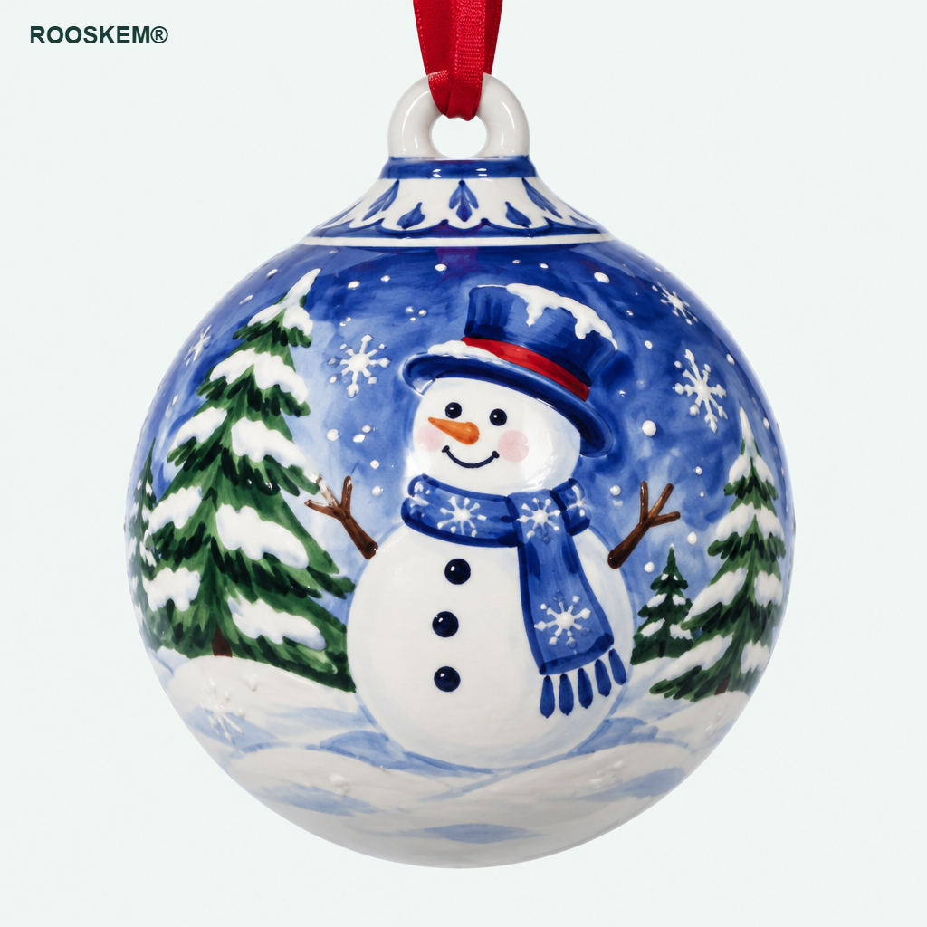 ROOSKEM® Hand-Painted Ceramic Christmas Ornament — shoppilot-383ecee8-40c6-41c9-b1b5-41eaedc4faef — 1