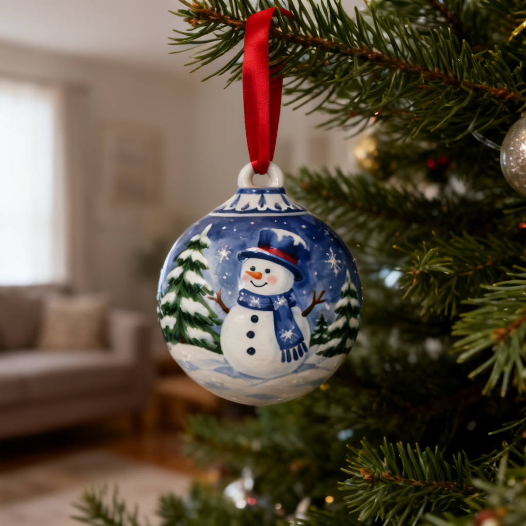ROOSKEM® Hand-Painted Ceramic Christmas Ornament — shoppilot-383ecee8-40c6-41c9-b1b5-41eaedc4faef — 3