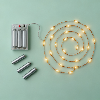 ROOSKEM® Battery-Operated LED Fairy Lights with Timer — shoppilot-9f6e0d50-6881-45f4-b9ba-19ee6e56349b — 5