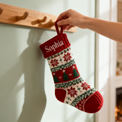 ROOSKEM® Personalized Knit Christmas Stocking — shoppilot-15a265d3-6eb9-4875-822d-bba5dd0ee237 — 4
