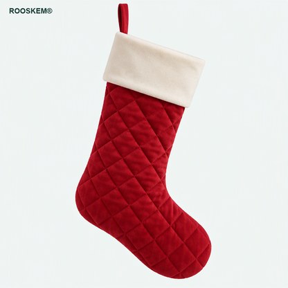 ROOSKEM® Quilted Christmas Stocking with Cuff — shoppilot-8cb4e526-d0a7-4714-9a66-4db06eff84bd — 1
