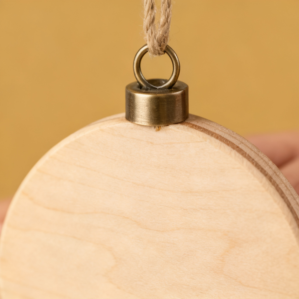 ROOSKEM® Personalized Wooden Christmas Ornament — shoppilot-b9c152de-65f9-42d4-80c9-2f03114cef3f — 2