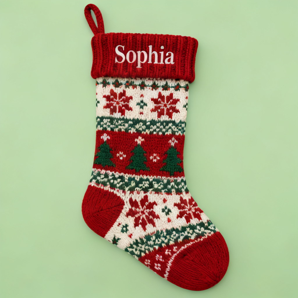 ROOSKEM® Personalized Knit Christmas Stocking — shoppilot-15a265d3-6eb9-4875-822d-bba5dd0ee237 — 5