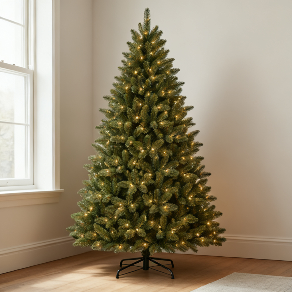 ROOSKEM® Pre-Lit Artificial Christmas Tree with Warm White Lights — shoppilot-956baab7-b2c5-4a7c-b4aa-943080d50dab — 3