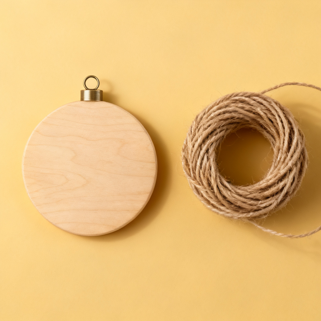 ROOSKEM® Personalized Wooden Christmas Ornament — shoppilot-b9c152de-65f9-42d4-80c9-2f03114cef3f — 5