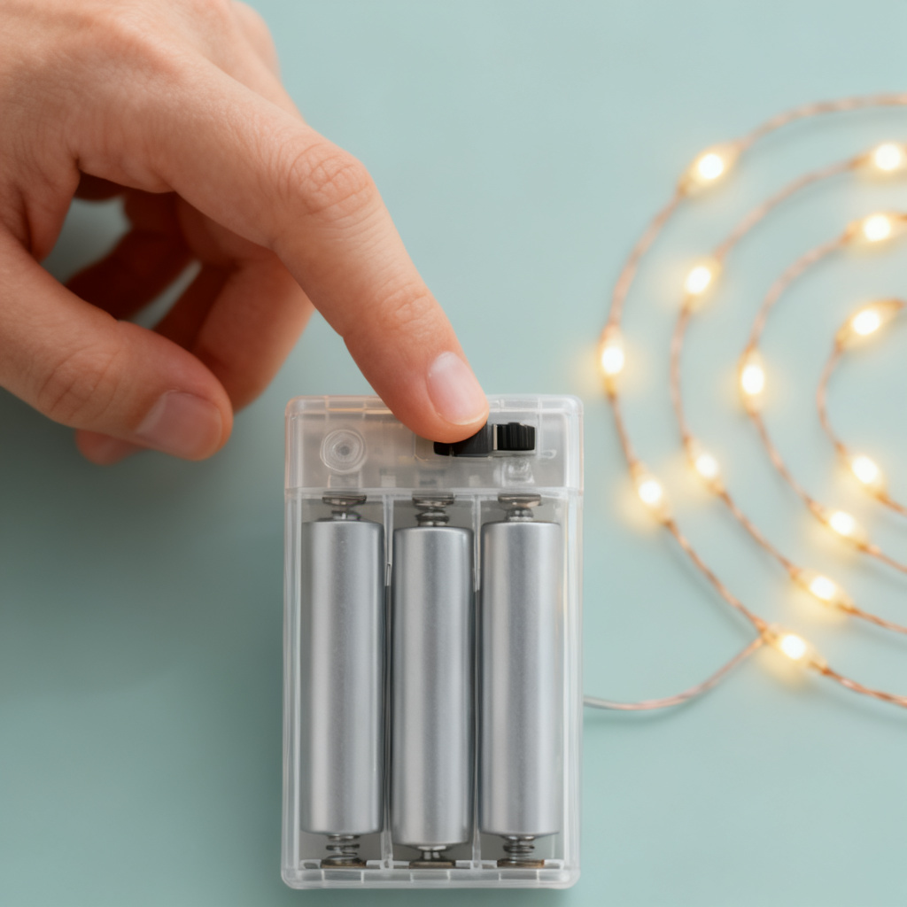 ROOSKEM® Battery-Operated LED Fairy Lights with Timer — shoppilot-9f6e0d50-6881-45f4-b9ba-19ee6e56349b — 4